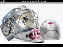 Аэрография хоккейного шлема